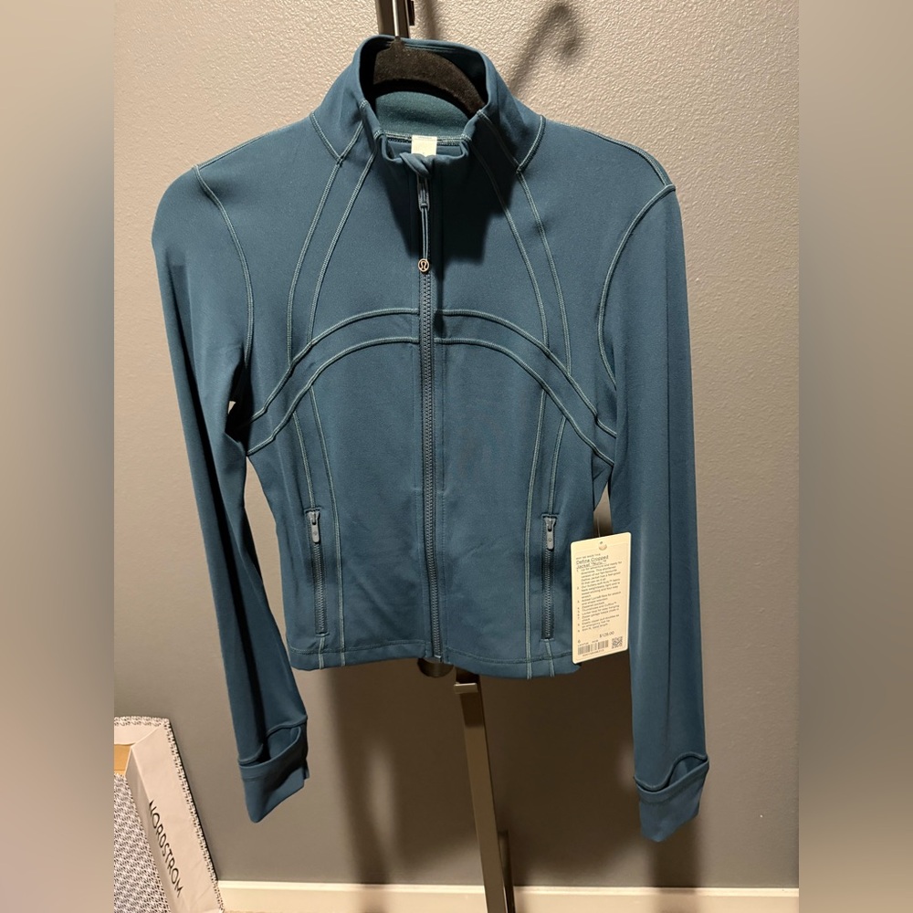 Lululemon Define Cropped Jacket - Indochine Blue (NWT) - Picture 2 of 7